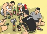 Patut Dipertanyakan!! Toko Penjual Miras Dekat Polsek Purwosari Tak Terkena Razia Selama Operasi Pekat