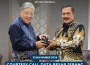 Ini Pernyataan Menteri Jendral Agus, Kunjungan Duta Besar Jepang