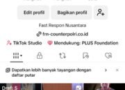 Akun Bela Negara di Medsos, Digunakan Untuk Giat Presiden, Panglima dan Kapolri