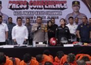 Tiga Pekan Polrestabes Surabaya Berhasil Ungkap 70 Kasus Curanmor, 42 Tersangka Diamankan