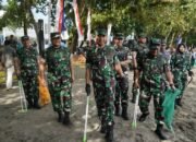 Panglima TNI Membuka Secara Resmi Aksi Bersih Pantai, Wujud Nyata TNI Peduli Lingkungan