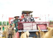 Irwasum Polri Pimpin Panen Jagung Serentak di Madiun,Wujudkan Astacita