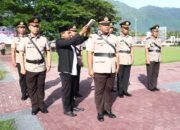 Kapolres Sigi Pimpin Upacara Sertijab 5 Pejabat Utama Polres Sigi