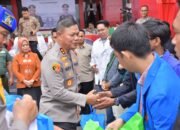 Jelang Ramadhan, Polda Sulteng, BEM, dan OKP Gelar Baksos Peduli Masyarakat