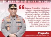 PW Fast Respon Apresiasi Kegiatan Baksos Presisi Oleh Polri Jelang Puasa Ramadhan ” Kegiatan Penuh Manfaat dan Kepedulian “