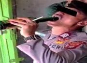 Wooww..!! Oknum Polisi Pamulang Berlagak PREMAN Lakukan Pemalakan Ke Pedagang