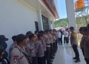 Polres Raja Ampat Terjunkan Ratusan Personel Untuk Pengamanan Penyambutan Bupati Dan Wakil Bupati Terpilih
