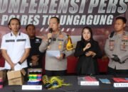 Polres Tulungagung Berhasil Ungkap Peredaran Bahan Peledak Ilegal, 5 Tersangka dan 6 Kg Mesiu Diamankan