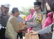 Polres Trenggalek Gelar Pengobatan Gratis dan Berbagi Takjil Sambil Ngabuburit