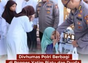Divhumas Polri Berbagi Di Ponpes Yatim Piatu Dan Duafa Al Futuwwah