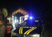 Polsek Kuta Selatan Gelar Patroli Malam dan Imbauan Kamtibmas di Kawasan Wisata Nusa Dua