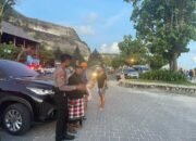Pengunjung Meningka, Polsek Kuta Selatan Perketat Pengamanan di Pantai Melasti