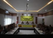 Polres Bangli Mengikuti Zoom Taklimat Audit Kinerja Tahap I Aspek Perencanaan dan Pengorganisasian TA 2025