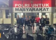 Team Rajawali Polresta Gorontalo Kota Ungkap Kasus Curanmor, sembilan Unit Sepeda Motor Diamankan