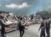 Polisi Buru Pelaku Kasus Pembakaran 11 unit Rumah Warga di Muliambut, Puncak Jaya