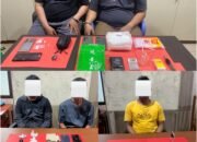 Dari 7 TKP, Ditresnarkoba Polda Kalteng Amankan 2,1 Kg Sabu dari 8 Tersangka