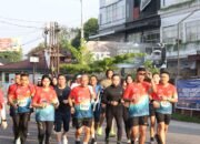 Pererat silaturahmi, Polda Riau Gelar Event Lari Road To Riau Sambut HUT Bhayangkara ke-79