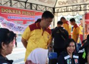 Polri Untuk Masyarakat, Polda Kalteng Gelar Pemeriksaan Kesehatan Gratis di CFD Bundaran Besar