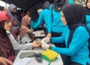 Polda Jateng Gelar Bakti Kesehatan Saat Car Free Day, Warga Semarang menyambut Antusias