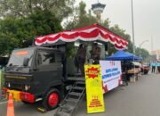 Polda Jateng Hadirkan Dapur Lapangan Saat Cat Free Day di Semarang, Bagikan 1.700 Porsi Makanan Gratis