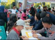 Masyarakat Antusias, Polda Sulut Gelar Pelayanan Kesehatan dan SKCK Gratis di Acara Car Free Day Hari Bhayangkara ke-79