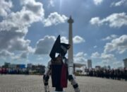 Polri Perkenalkan 30 Robot Pionir Dalam Defile Hari Bhayangkara ke-79