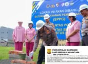 Sukseskan Program MBG dari Pemerintah, Kakorlantas Tinjau Langsung Groundbreaking SPPG Korlantas Polri