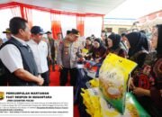 Kapolri Tinjau GPM di Kalbar, 310,25 Ton Beras SPHP telah Polri Distribusikan