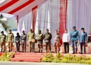 Kapolda Sumut Hadiri Upacara HUT ke-80 TNI di Lapangan Merdeka Medan